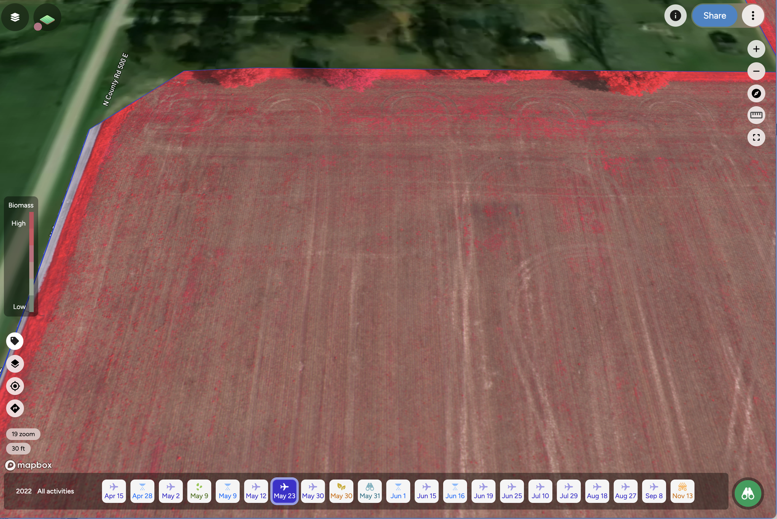 BARKER Infrared No Weed Pressure Polygons