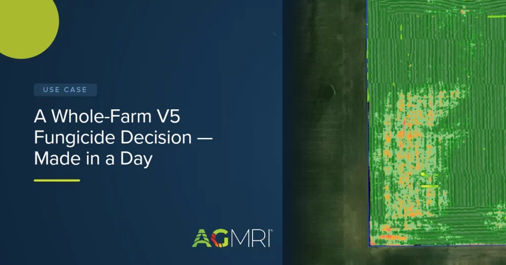 A Whole-Farm V5 Fungicide Decision — Made in a Day, Not a Month