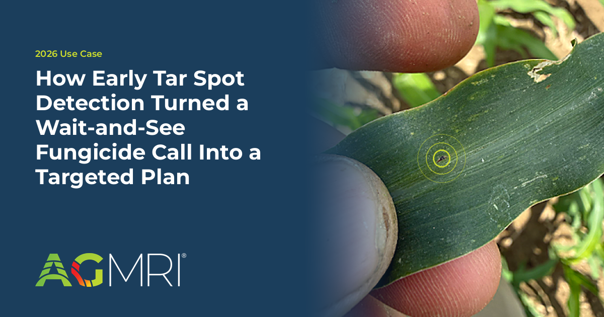 Use Case: How Early Tar Spot Detection Turned a Wait-and-See Fungicide Call Into a Targeted Plan